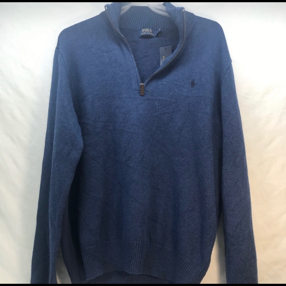 Large Ralph Lauren Blue Navy Quarter Zip